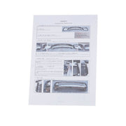 DURAFORCE Chrome Split Front Bumper Without Sensor Hole For Dodge RAM 2500 3500 2010-2018