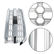 DURAFORCE 84374385 Front Upper Bumper Grille Chrome Fit For Chevy Silverado 1500 2016-2018
