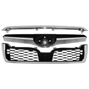 DURAFORCE Fit 2014-2018 2017 Subaru Forester Front Chrome Factory OE Style Grille Grill