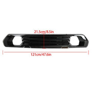 DURAFORCE Fit ForGMC Sierra 1500 AT4/Denali 2019-2021 Front Bumper Lower Trim Gloss Black