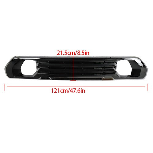 DURAFORCE Fit ForGMC Sierra 1500 AT4/Denali 2019-2021 Front Bumper Lower Trim Gloss Black