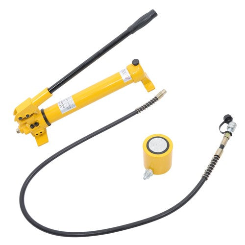 DURAFORCE 30 Ton Hydraulic Jack Power Ram Kit and CP-700 Manual Hydraulic Hand Pump