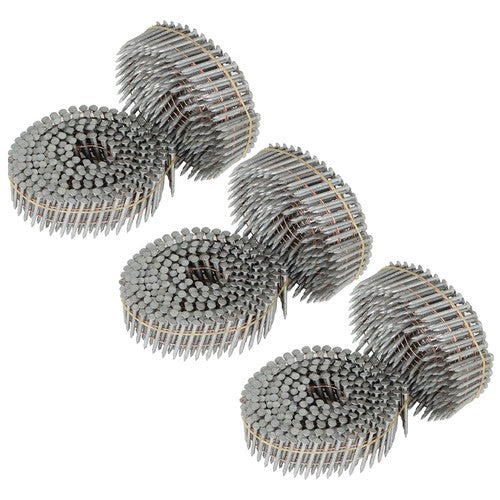 DURAFORCE Full Round-Head Hot-Dipped Galvanized 3600× 1-1/4"× 0.092" Ring Coil Siding Nail