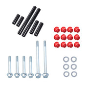 DURAFORCE New Front Bushing Kit with Screws FOR Club Car Precedent Golf Cart 2004-Up Red