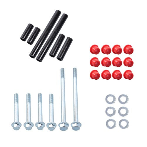 DURAFORCE New Front Bushing Kit with Screws FOR Club Car Precedent Golf Cart 2004-Up Red