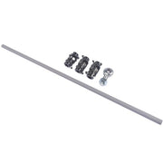DURAFORCE Black U Joint 36" Steel Steering Shaft w/ 3/4" DD Steering Shaft Support Bearing