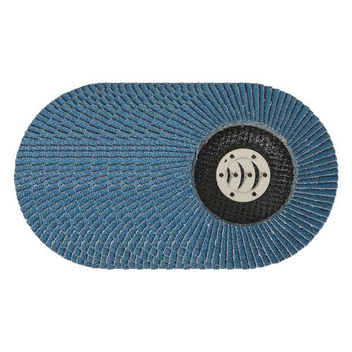 DURAFORCE 10× 5" 125mm Premium Zirconia Flap Disc Grit40/ Wheel Angle Grinder Sanding Disk