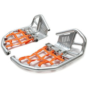 DURAFORCE Nerf Bars Peg Heel Guard For Honda TRX450R 450ER Steel Sportrax 450 Orange