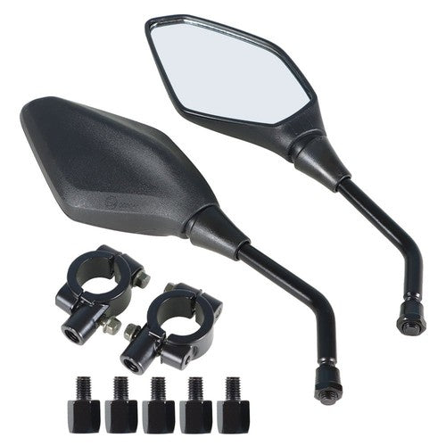 DURAFORCE Rear View Side Mirrors Connectors Fit For Polaris Sportsman 110 300 XP 850 1000