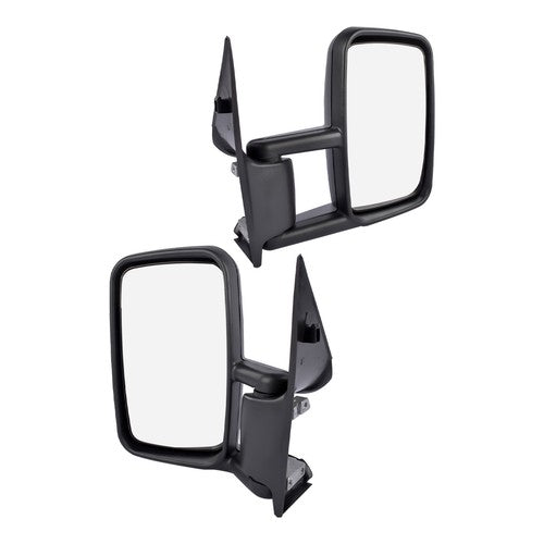 DURAFORCE Left & Right Manual Door Mirrors for Mercedes Dodge Sprinter 2500 2003-2006 2.7L