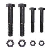 DURAFORCE Trailer Hanger Kit for slipper spring 10K lbs Tandem axle spacing Universal