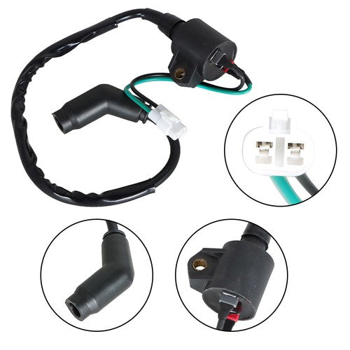 DURAFORCE For Polaris CDI BOX Ignition Coil and Spark Plug Sportsman HAWKEYE 300 2008-11