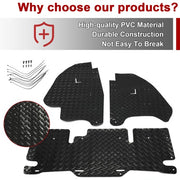 DURAFORCE For 19-22 Honda Talon 1000R 1000X 1000X4 3-piece Front & Rear Mud /Dust Shield