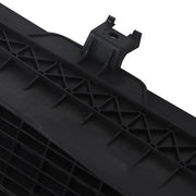 DURAFORCE For 2014-2016 Chevy Malibu Black Plastic Front Bumper Grille Shutter W/O Motor