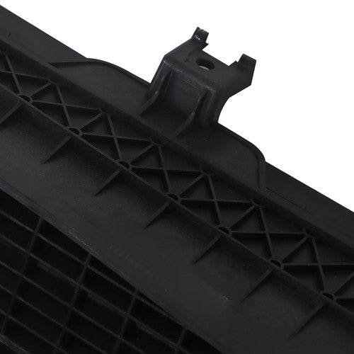 DURAFORCE For 2014-2016 Chevy Malibu Black Plastic Front Bumper Grille Shutter W/O Motor