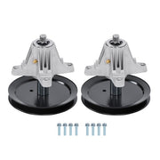 DURAFORCE 2pcs Spindle Assembly For MTD Cub Cadet 46" Deck 918-04865A 618-04636