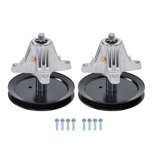 DURAFORCE 2pcs Spindle Assembly For MTD Cub Cadet 46" Deck 918-04865A 618-04636