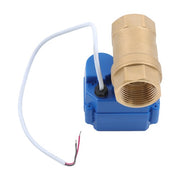 DURAFORCE Solid Motorized Ball Valve 1in Standard Port Brass 9-24V NC Auto Return