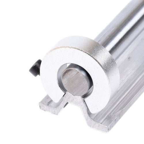 DURAFORCE 2PCS SBR16-2200mm Linear Guide Rails with 4Pcs SBR16UU Bearing Blocks