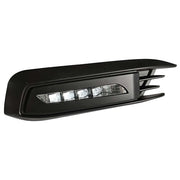 DURAFORCE Pair For 2016-2018 Honda Civic LED DRL Fog Light W/Turn Signal Lamp LH+RH