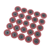 DURAFORCE Surface Conditioning Quick Change Discs, 2" Red (Medium) Prep Pad - 25 Pack