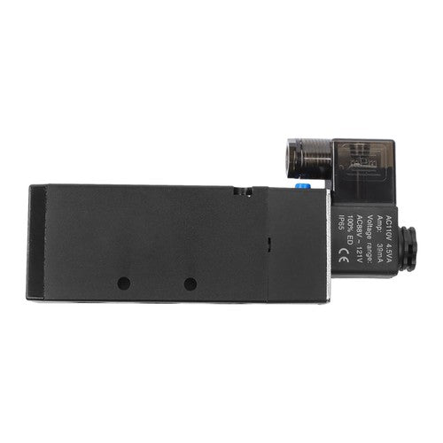 DURAFORCE 1/2" Inch 5 Way Pneumatic Directional Control Electric Solenoid Valve 110V AC