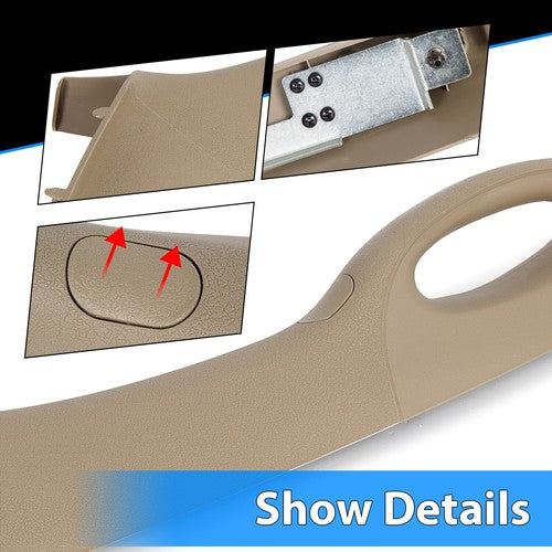 Left Driver Front A Pillar Trim Tan Interior Handle for 2004-2008 Ford F-150