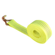DURAFORCE 8-Pcs 2" x 15 Ft Ratchet Straps With J Hook 5000 Lbs Heavy Duty Tie Downs