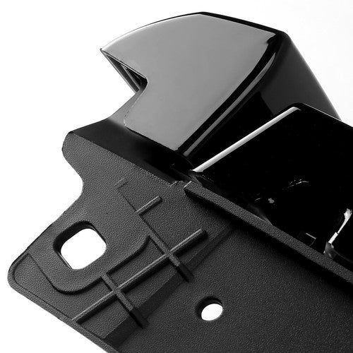 Upper Grille Hood Molding Trim for 2007-2013 GMC Sierra 1500 Denali Pickup Black