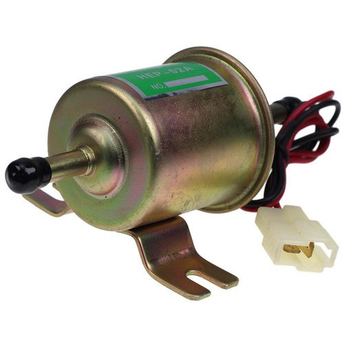 DURAFORCE New 12V Universal 4-6PSI Gas Inline Low Pressure Electric Fuel Pump HEP-02A
