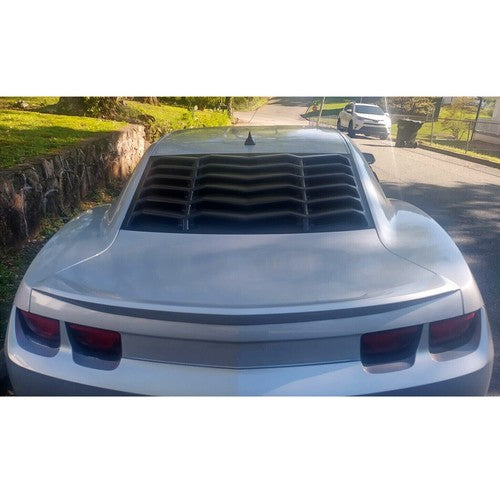 Rear Side Window Louvers Cover for 2010-2015 2011 2012 2013 2014 2015 Chevy Camaro