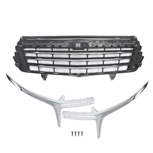 DURAFORCE For Chevrolet Equinox 2022-2023 Chrome Black Grille Bumper Replacement
