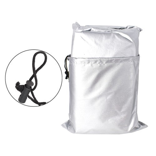 DURAFORCE Pickup Truck Cover Waterproof UV Rain Dust Outdoor Protection Silver Universal