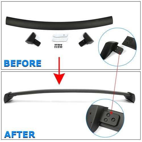 02-07 Subaru Impreza WRX STI Style Rear Window Roof Spoiler Wing