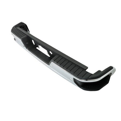 DURAFORCE Steel Chrome Rear Bumper With Sensor Holes For Silverado/Sierra 1500 2019-2023