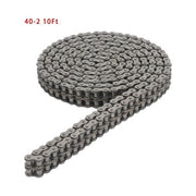 DURAFORCE #40 Roller Chain 10 Feet With 2 Connecting Links Carbon Steel