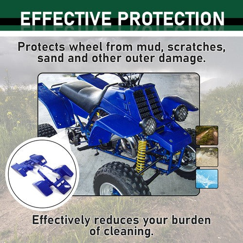 DURAFORCE Blue Front+ Rear Fenders For 1987-2006 Yamaha Banshee 350 YFZ350 Plastic Kits