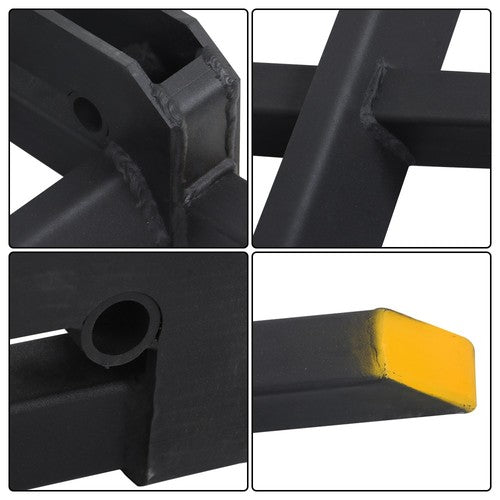 DURAFORCE 2500lbs 42" Clamp on Heavy Debris Fork for Tractor Skid Steer Buckets Universal