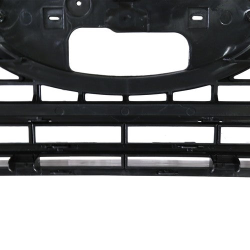 Platinum Front Upper Grille Gloss Black For Ford F250 F350 Super Duty 2017-2019