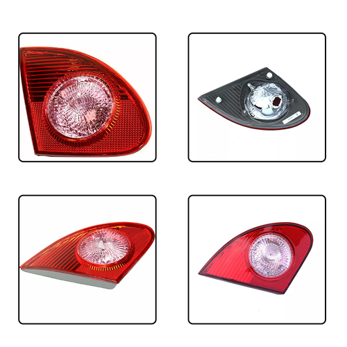 For 2003-2008 Toyota Corolla Outer+Inner Tail Lights Left Driver Side Clear Lens