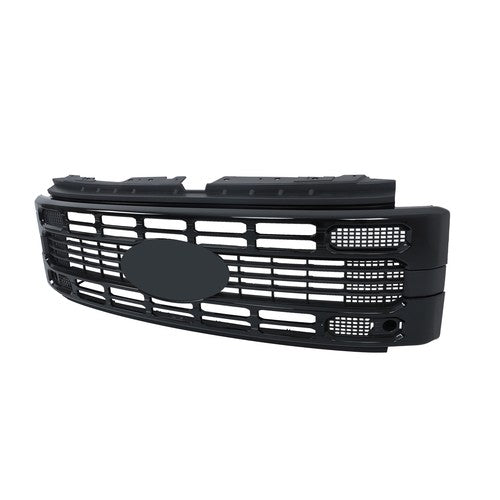 DURAFORCE New Gloss Black Plastic Front Upper Grill Grille For Ford F250 XL/XLT 2023 2024