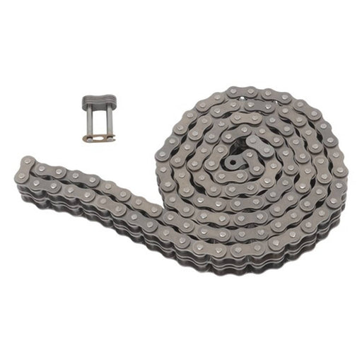 DURAFORCE #80-2 Duplex Double Strand Roller Chain x 10 feet + 2 Connecting Links