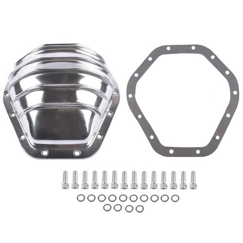 DURAFORCE Rear Differential Cover for 1973-1995 GM / Chevy 10.5" 14 Bolt Polished Aluminum