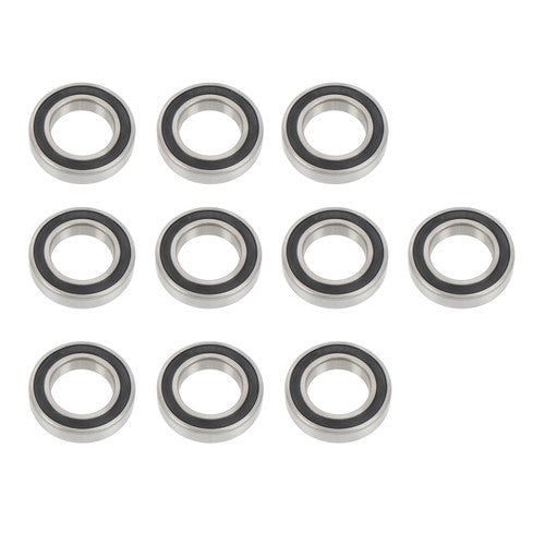 DURAFORCE 10Pcs 6008-2RS Bearings 40×68×15mm Double Rubber Seals Deep Groove Ball Bearing