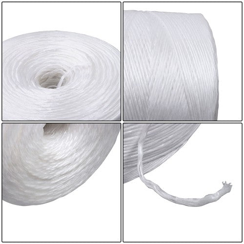 DURAFORCE 1 ply x 6300 ft, 156 lb. Tensile Strength, White Polypropylene Tying Twine