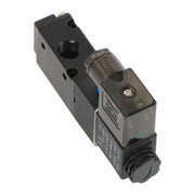 DURAFORCE 1/4" 3 Way 2 Position Inline Directional Control Electric Solenoid Valve 24V DC