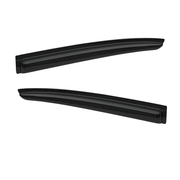 DURAFORCE Window Vent Visor Sun Rain Guard Gloss Black 4PCS for 2008-2012 for Honda Accord