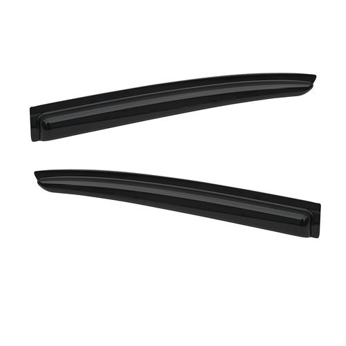 DURAFORCE Window Vent Visor Sun Rain Guard Gloss Black 4PCS for 2008-2012 for Honda Accord