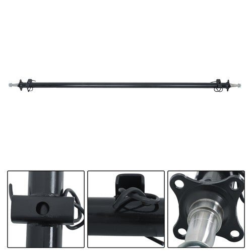 DURAFORCE For 3500lbs/3.5Klbs 95" HF 80" Spring Center Trailer Axle Only Beam With Idler