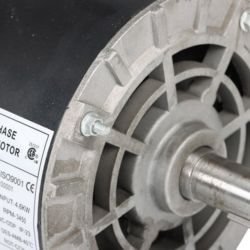 DURAFORCE 5 HP Compressor Duty Electric Motor 1 Phase 3450 RPM 56HZ Frame 7/8" Shaft 230V